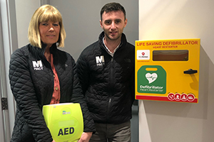 defibrillator installation