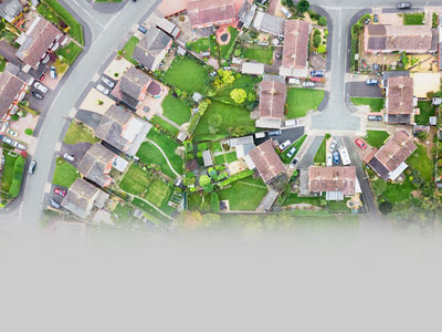 Housing estate - How to fix subsidence without having to temporarily rehome tenants