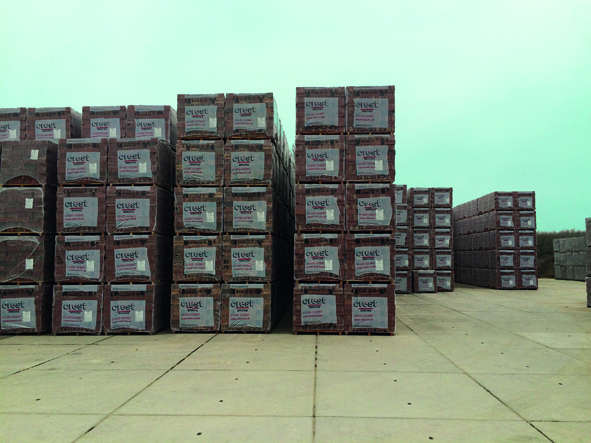 bricks and roof tiles