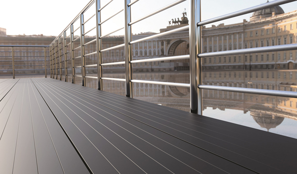 aluminium decking