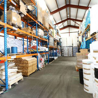 Construction supplier warehouse