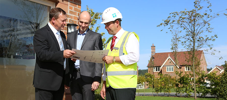 Why trusting the qualified heating engineer is a no brainer - inspection on a housing estate