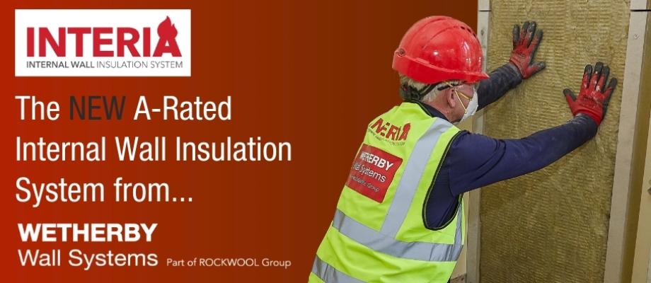 The INTERIA: New A-Rated Internal Wall Insulation from Wetherby Wall Systems